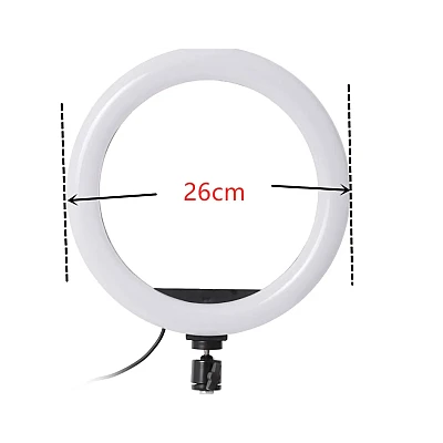 Lampa circulara profesionala LED Ring Light RGB Andowl Q MG34 diametru 26 cm Lampa circulara profesionala LED Ring Light RGB Andowl Q MG34 diametru 26 cm
