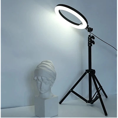 Lampa circulara profesionala LED Ring Light RGB Andowl Q MG34 diametru 26 cm Lampa circulara profesionala LED Ring Light RGB Andowl Q MG34 diametru 26 cm