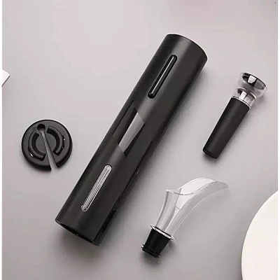 Tirbuson de vin electric AO 78136 cu accesorii Tirbuson de vin electric AO 78136 cu accesorii
