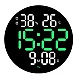 Ceas de perete electronic RD A329 afisaj VERDE temperatura umiditate data Ceas de perete electronic RD A329 afisaj VERDE temperatura umiditate data