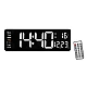 Ceas Digital de Perete RD AB6626 afisaj ALB Functie de Termometru Calendar Temporizator Alarma Dubla Ceas Digital de Perete RD AB6626 afisaj ALB Functie de Termometru Calendar Temporizator Alarma Dubla