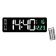 Ceas Digital de Perete RD AL6626 afisaj VERDE Functie de Termometru Calendar Temporizator Alarma Dubla Ceas Digital de Perete RD AL6626 afisaj VERDE Functie de Termometru Calendar Temporizator Alarma Dubla