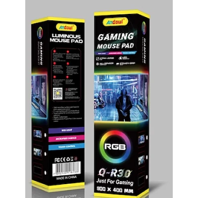 MousePad Gaming Andowl Q R30 Led RGB USB MousePad Gaming Andowl Q R30 Led RGB USB