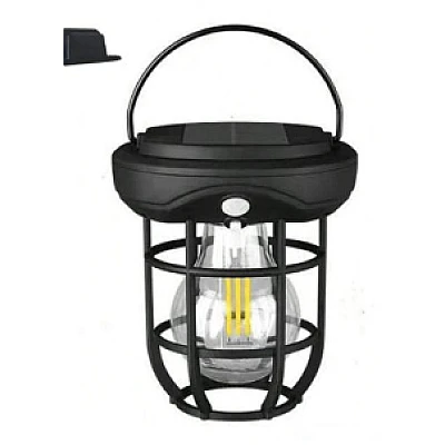 Felinar cu incarcare solara CL T66 cu lumina calda Felinar cu incarcare solara CL T66 cu lumina calda