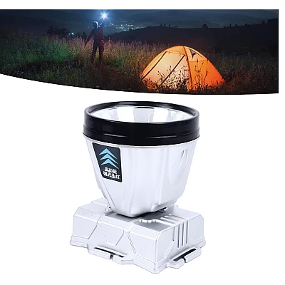 Lanterna pentru cap de mare putere 1600 mAh GRI si cupa adancita Lanterna pentru cap de mare putere 1600 mAh GRI si cupa adancita