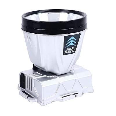 Lanterna pentru cap de mare putere 1600 mAh GRI si cupa adancita Lanterna pentru cap de mare putere 1600 mAh GRI si cupa adancita