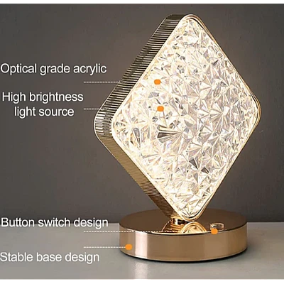 Lampa decorativa model Crystal ROMB Q D004Y Lampa decorativa model Crystal ROMB Q D004Y