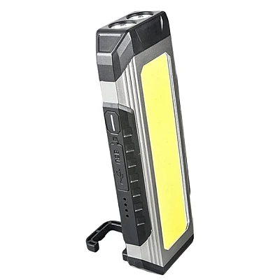 Lampa de Lucru LED + COB Andowl QD77 cu USB Magnet Agatatoare C Lampa de Lucru LED + COB Andowl QD77 cu USB Magnet Agatatoare C