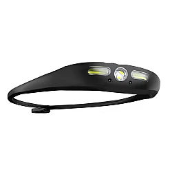 Lanterna Cap Frontala Andowl QTD160 Banda Flexibila LED XPG COB Senzor 