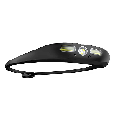 Lanterna Cap Frontala Andowl QTD160 Banda Flexibila LED XPG COB Senzor Lanterna Cap Frontala Andowl QTD160 Banda Flexibila LED XPG COB Senzor