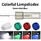 Lanterna Reincarcabila LED Andowl QD500 de mana Lentile Color 1000LM Lanterna Reincarcabila LED Andowl QD500 de mana Lentile Color 1000LM