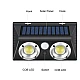 Lampa solara Q TY022 de perete cu LED COB Lampa solara Q TY022 de perete cu LED COB