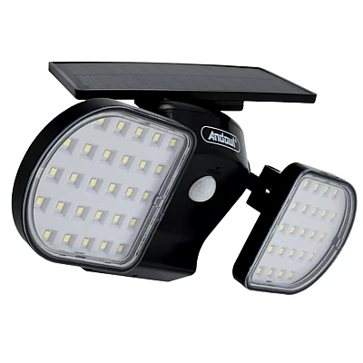 Lampa solara de perete Andowl Q TY863 cu senzor de miscare si 56 led Lampa solara de perete Andowl Q TY863 cu senzor de miscare si 56 led