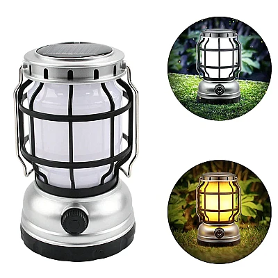 Felinar solar retro portabil Andowl Q LED1990 Felinar solar retro portabil Andowl Q LED1990