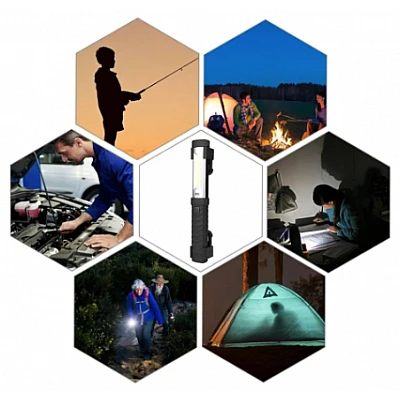 Lampa de lucru magnetica Q LED26 multifunctionala cu magnet Lampa de lucru magnetica Q LED26 multifunctionala cu magnet