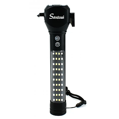 Lanterna LED din aluminiu Q LED555 cu functii multiple Lanterna LED din aluminiu Q LED555 cu functii multiple