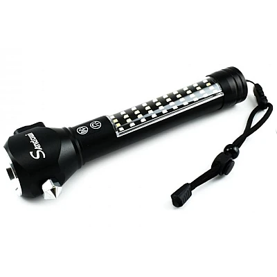 Lanterna LED din aluminiu Q LED555 cu functii multiple Lanterna LED din aluminiu Q LED555 cu functii multiple