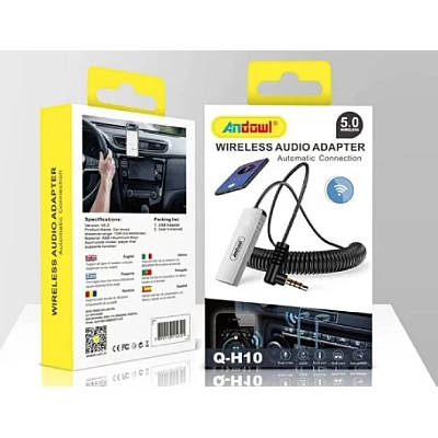 Transmitator Audio Bluetooth fara Fir Plug si Play Q H10 cu Mufa USB Transmitator Audio Bluetooth fara Fir Plug si Play Q H10 cu Mufa USB