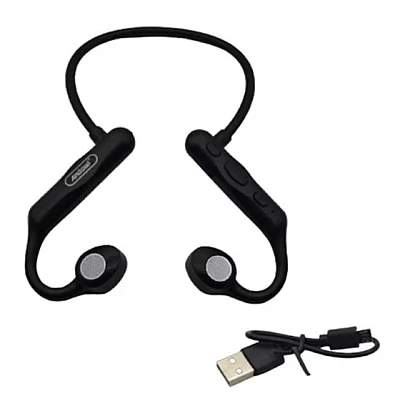 Casti sport cu microfon incorporat Bluetooth Q KL261 culoare negru Casti sport cu microfon incorporat Bluetooth Q KL261 culoare negru