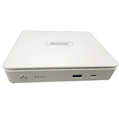 Mini DC UPS Andowl Q UP9 20000mAh 220V la 5V/9V/12V/15V/24V Mini DC UPS Andowl Q UP9 20000mAh 220V la 5V/9V/12V/15V/24V