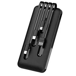 Baterie externa portabila 3 in 1 CD219 capacitate 10000mAh USB LED