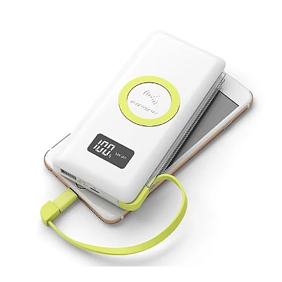 Baterie externa Q CD815 capacitate15000 mAH QC 3.0 wireless USB-C Baterie externa Q CD815 capacitate15000 mAH QC 3.0 wireless USB-C
