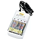 Incarcator baterii cu 4 sloturi Andowl Q CD100 Incarcator baterii cu 4 sloturi Andowl Q CD100