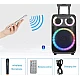Boxa portabila troliu Andowl Q YX8000 iluminare RGB telecomanda microfon Boxa portabila troliu Andowl Q YX8000 iluminare RGB telecomanda microfon