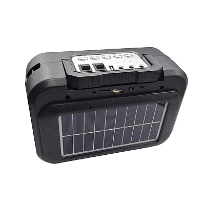 Sistem iluminare Q YX1793 LED 2 becuri USB MP3 BT Sistem iluminare Q YX1793 LED 2 becuri USB MP3 BT
