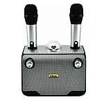Dispozitiv Karaoke Disco Q YX899 putere 15W cu 2 microfoane wireles