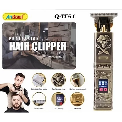 Trimmer de tuns profesional si contur Andowl QTF51 Trimmer de tuns profesional si contur Andowl QTF51