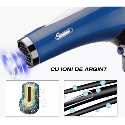 Uscator de par Andowl Q F662 putere 2200W portabil cu ioni negativi Uscator de par Andowl Q F662 putere 2200W portabil cu ioni negativi