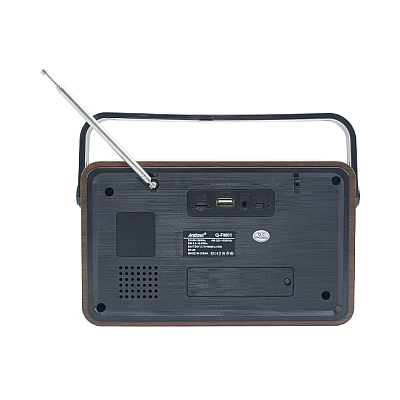 Radio FM model RETRO portabil Q FM01 Bluetooth USB AUX Radio FM model RETRO portabil Q FM01 Bluetooth USB AUX