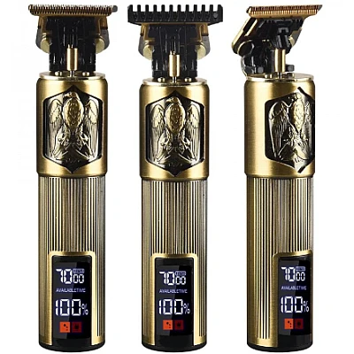 Trimmer de tuns si conturare Q TF11 vintage retro cu display Trimmer de tuns si conturare Q TF11 vintage retro cu display