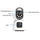 Camera de supraveghere Wifi ABQ A20 Smart Home/Office Camera de supraveghere Wifi ABQ A20 Smart Home/Office