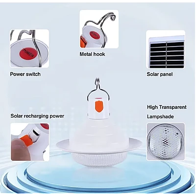 Set 2 lampi solare tip BEC pentru curte terasa camping Solar Charged UFO Set 2 lampi solare tip BEC pentru curte terasa camping Solar Charged UFO