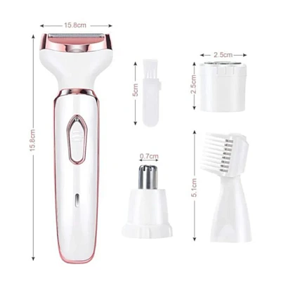 Mini Aparat De Ras Electric 4 in 1 AO 78148 cu 4 Accesorii Mini Aparat De Ras Electric 4 in 1 AO 78148 cu 4 Accesorii