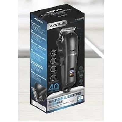 Masina de tuns profesionala cu acumulator AORLIS 50009 afisaj led 4 gratare Masina de tuns profesionala cu acumulator AORLIS 50009 afisaj led 4 gratare