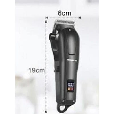 Masina de tuns profesionala cu acumulator AORLIS 50009 afisaj led 4 gratare Masina de tuns profesionala cu acumulator AORLIS 50009 afisaj led 4 gratare