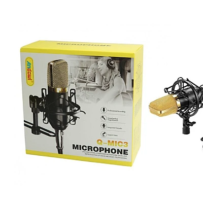Microfon profesional Andowl Q Mic3 pentru inregistrari Microfon profesional Andowl Q Mic3 pentru inregistrari