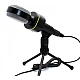 Microfon cu condensator de inregistrare Andowl QY 920 Negru Microfon cu condensator de inregistrare Andowl QY 920 Negru