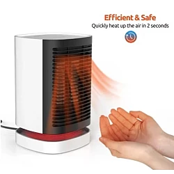 Mini Incalzitor electric portabil Q NF002 putere 950W alb Mini Incalzitor electric portabil Q NF002 putere 950W alb