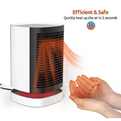 Mini Incalzitor electric portabil Q NF002 putere 950W alb Mini Incalzitor electric portabil Q NF002 putere 950W alb