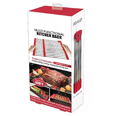 Rack Extensibil Multifunctional pentru Bucatarie Rack Extensibil Multifunctional pentru Bucatarie
