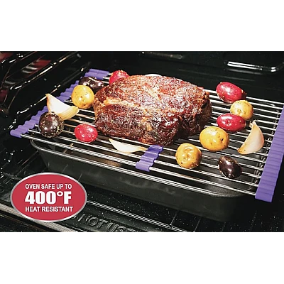 Rack Extensibil Multifunctional pentru Bucatarie Rack Extensibil Multifunctional pentru Bucatarie
