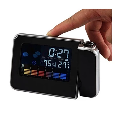 Ceas cu calendar DS-8190 pro lcd alarma si proiectie Ceas cu calendar DS-8190 pro lcd alarma si proiectie
