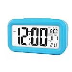 Ceas cu alarma electronic din Plastic Gri/Albastru