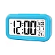 Ceas cu alarma electronic din Plastic Gri/Albastru Ceas cu alarma electronic din Plastic Gri/Albastru