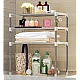Etajera tip 3 rafturi multifunctional pentru bucatarie sau baie Etajera tip 3 rafturi multifunctional pentru bucatarie sau baie