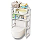 Organizator baie pentru vasul de toaleta 3 Rafturi YX 9109 Organizator baie pentru vasul de toaleta 3 Rafturi YX 9109